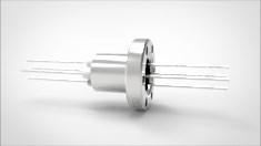 FA11646-04 Ввод вакуумный электрический 4х штырьковый на фланце CF1.33, 3 кВ, 1,8 А, диаметр штырька 0,05'', материал штырьков нержавеющая сталь, материал корпуса нержавеющая сталь 035401163180058 - фото 10526