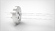 FA11670-04 Ввод вакуумный электрический 3х штырьковый на фланце CF2.75, 5 кВ, 3,6 А, диаметр штырька 0,094'', материал штырьков нержавеющая сталь, материал корпуса нержавеющая сталь 0353014053600948 - фото 10551