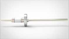 FA12348-03 Ввод вакуумный электрический 1 штырьковый на фланце CF1.33, 12 кВ, 56 А, диаметр штырька 0,25'', материал штырьков никель, материал корпуса нержавеющая сталь 0351011612560258 - фото 10595