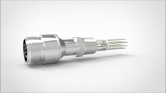 FA14251-02 Термопара типа K на фланце 1/2 NPT, 5 пар, диаметр штырька 0.062, материал штырька хромель-алюмель, материал корпуса нержавеющая сталь ,без ответной чаcти 034112500628 - фото 10664