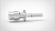 FA20728-02 Термопара типа K на фланце KF25, 5 пар, диаметр штырька 0.062, материал штырька хромель-алюмель, материал корпуса нержавеющая сталь ,без ответной чаcти 03410225500628 - фото 10696