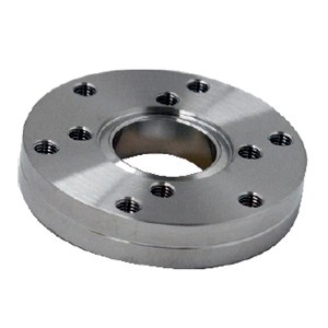 Фланец переходной с CF50 (CF3,38'') без резьбы на CF25 (CF2,12'') с резьбой, отверcтие 1 дюйм, нержавеющая сталь 304L 020121325025218 - фото 10821