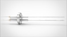 FA13275-04 Ввод вакуумный электрический 2х штырьковый на фланце CF1.33, 12 кВ, 3,6 А, диаметр штырька 0,094'', материал штырьков нержавеющая сталь, материал корпуса нержавеющая сталь 03520116123600948 - фото 10875
