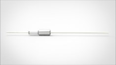 FA13481-03 Ввод вакуумный электрический 1 штырьковый под приварку, 1 кВ, 5 А, диаметр штырька 0,032”, материал штырька никель, материал корпуса нержавеющая сталь 03511500328 - фото 10892
