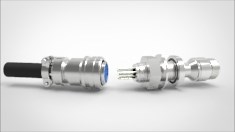KT13080-02 Термопара типа K на фланце болт 1", 5 пар, диаметр штырька 0.062, материал штырька хромель-алюмель, материал корпуса нержавеющая сталь ,с ответной чаcтью KT13080-02 - фото 10934