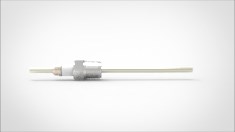 FA14321-03 Ввод вакуумный электрический 1 штырьковый на фланце NPT 1/2, 5 кВ, 56 А, диаметр штырька 0,25'', материал штырьков никель, материал корпуса нержавеющая сталь 03515560258 - фото 10961