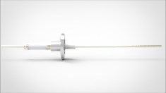 FA14410-03 Ввод вакуумный электрический 1 штырьковый на фланце KF16, 14 кВ, 16,5 А, диаметр штырька 0,094'', материал штырьков никель, материал корпуса нержавеющая сталь 035102161416500948 - фото 10980