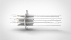 FA14467-04 Ввод вакуумный электрический 12 штырьковый на фланце KF50, 12 кВ, 3,6 А, диаметр штырька 0,094'', материал штырьков нержавеющая сталь, материал корпуса нержавеющая сталь 03512025012360094 - фото 10984