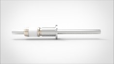 FA14941-04 Ввод вакуумный электрический 1 штырьковый на фланце KF16, 8 кВ, 21 А, диаметр штырька 0,375'', материал штырьков нержавеющая сталь, материал корпуса нержавеющая сталь 0351021682103758 - фото 11015