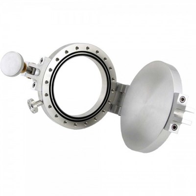 Дверь вакуумная быстрого доступа на фланце CF200 (CF10") без смотрового окна, сталь 304, уплотнение двери витон 01085100018