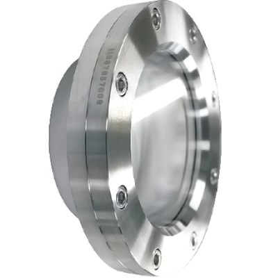 Окно вакуумное смотровое на фланце CF100 (CF6"), нержавеющая сталь SS304, стекло 7056 010821008