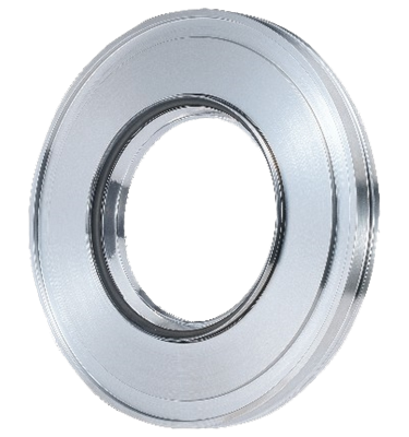 Окно вакуумное смотровое на фланце ISO160, нержавеющая сталь SS304, стекло 7056 030821608