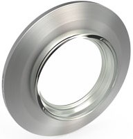 Окно вакуумное смотровое на фланце KF50 (NW50), нержавеющая сталь SS304, стекло 7056 02082508