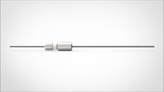 FA10352-02 Ввод вакуумный электрический 1 штырьковый под приварку, 2 кВ, 13,5 А, диаметр штырька 0,05'', материал штырьков молибден, материал корпуса нержавеющая сталь 035121350058 - фото 8208