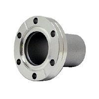 Патрубок с вращающимся фланцем (полуниппель) CF160 (CF8"), труба диаметром 6 дюймов, длина 166,7 мм, нержавеющая сталь 304L 01212121601668