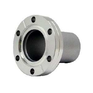 Патрубок с фланцем (полуниппель) CF130 (CF6.75"), труба диаметром 5 дюймов, длина 109,7 мм, нержавеющая сталь 304L 01212121301098