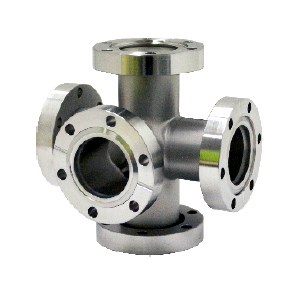 Пятерик с фланцами CF16 (CF1,33'') длиной 76,2 мм, нержавеющая сталь 304L 020129108