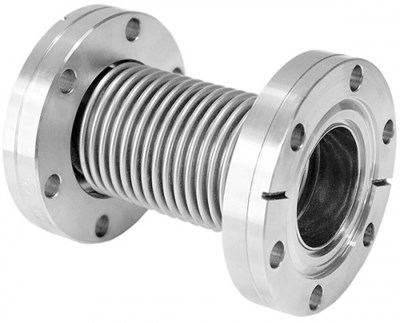 Сильфон вакуумный жесткий с фланцем CF100 (CF6'') длиной 250 мм, нержавеющая сталь 01062501008