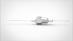 FA10490-03 Ввод вакуумный электрический 1 штырьковый на фланце на фланце NPT 3/8, 5 кВ, 8,2 А, диаметр штырька 0,05'', материал штырьков никель, материал корпуса нержавеющая сталь 0351385820058 - фото 9395