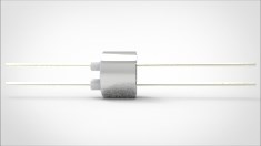 FA10594-03 Ввод вакуумный электрический 2х штырьковый под приварку, 3 кВ, 8,2 А, диаметр штырька 0,05'', материал штырьков никель, материал корпуса нержавеющая сталь 03523820058 - фото 9401