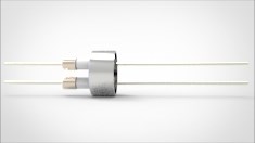 FA10598-03 Ввод вакуумный электрический 2х штырьковый под приварку, 6 кВ, 8,2 А, диаметр штырька 0,05'', материал штырьков никель, материал корпуса нержавеющая сталь 03526820058 - фото 9413