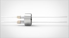 FA10598-04 Ввод вакуумный электрический 2х штырьковый под приварку, 6 кВ, 1,8 А, диаметр штырька 0,05'', материал штырьков нержавеющая сталь, материал корпуса нержавеющая сталь 03526180058 - фото 9415
