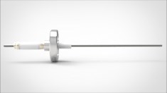 FA10722-02 Ввод вакуумный электрический 1 штырьковый на фланце CF1.33, 20 кВ, 26 А, диаметр штырька 0,094'', материал штырьков молибден, материал корпуса нержавеющая сталь 03511162026948 - фото 9425