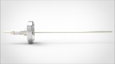 FA11138-03 Ввод вакуумный электрический 1 штырьковый на фланце CF1.33, 10 кВ, 16,5 А, диаметр штырька 0,094'', материал штырьков никель, материал корпуса нержавеющая сталь 035101161016500948 - фото 9448