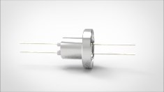 FA11644-03 Ввод вакуумный электрический 2х штырьковый на фланце CF1.33, 3 кВ, 8,2 А, диаметр штырька 0,05'', материал штырьков никель, материал корпуса нержавеющая сталь 035201163820058 - фото 9473