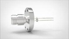 FA13129-02 Термопара типа K на фланце CF2.75(CF40), 2 пары, диаметр штырька 0.062, материал штырька хромель-алюмель, материал корпуса нержавеющая сталь ,без ответной чаcти 03410140200628 - фото 9575