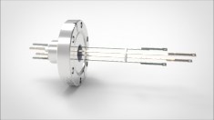 FA13091-04 Термопара типа E на фланце CF2.75(CF40), 2 пары, материал штырька хромель-константан, материал корпуса нержавеющая сталь ,без ответной чаcти 0344014028 - фото 9576