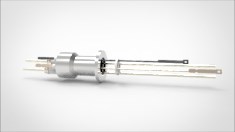 FA12520-06 Термопарный вакуумный ввод типа J на фланце KF16, 1 пара, диаметр штырька 0.094', 5 кВ, 16,5 А, материал штырька железо-константан, материал корпуса нержавеющая сталь 034302161009451658 - фото 9596