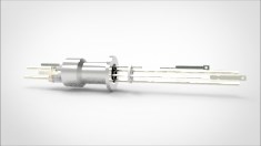 FA12520-05 Термопарный вакуумный ввод типа K на фланце KF16, 1 пара, диаметр штырька 0.094', 5 кВ, 16,5 А, материал штырька хромель-алюмель, материал корпуса нержавеющая сталь 034102161009451658 - фото 9599