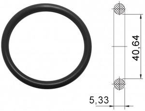 Кольцо сменное витоновое KF40 (NW40) 020201424408 - фото 9870