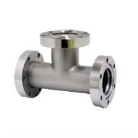 Тройник-адаптер с CF6.00" (CF100) на CF2.75" (CF35), сталь 020121410035