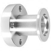 Адаптер прямой с KF40 (NW40) на CF35/40 (CF2,75"), нержавеющая сталь 304L 02011724035408