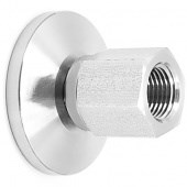 Адаптер фланцевый c KF50 (NW50) на NPT Female 1/2 дюйма, нержавеющая сталь 304L 0201111401228