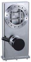 Затвор вакуумный, фланцы ISO-F 63 (под болты), нержавеющая сталь, ручное управление, уплотнение тарелки к корпусу витон, уплотнение корпуса к крышке витон, метрическая резьба 03011638