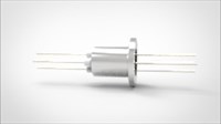 FA11645-03 Ввод вакуумный электрический 4х штырьковый на фланце KF16, 3 кВ, 8,2 А, диаметр штырька 0,05'', материал штырьков никель, материал корпуса нержавеющая сталь 035402163820058