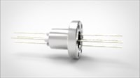 FA11646-03 Ввод вакуумный электрический 4х штырьковый на фланце CF1.33, 3 кВ, 8,2 А, диаметр штырька 0,05'', материал штырьков никель, материал корпуса нержавеющая сталь 035401163820058