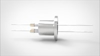 FA11647-04 Ввод вакуумный электрический 2х штырьковый на фланце KF16, 6 кВ, 1,8 А, диаметр штырька 0,05'', материал штырьков нержавеющая сталь, материал корпуса нержавеющая сталь 035202156180058