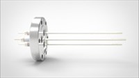 FA11671-03 Ввод вакуумный электрический 3х штырьковый на фланце CF2.75, 10 кВ, 16,5 А, диаметр штырька 0,094'', материал штырьков никель, материал корпуса нержавеющая сталь 035301401016500948