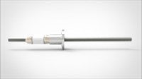 FA12106-02 Ввод вакуумный электрический 1 штырьковый на фланце KF16, 12 кВ, 93 А, диаметр штырька 0,25'', материал штырьков молибден, материал корпуса нержавеющая сталь 0351021612930258