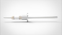 FA12106-04 Ввод вакуумный электрический 1 штырьковый на фланце KF16, 12 кВ, 12 А, диаметр штырька 0,25'', материал штырьков нержавеющая сталь, материал корпуса нержавеющая сталь 0351021612120258