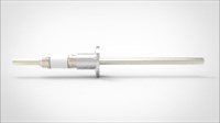 FA12106-03 Ввод вакуумный электрический 1 штырьковый на фланце KF16, 12 кВ, 56 А, диаметр штырька 0,25'', материал штырьков никель, материал корпуса нержавеющая сталь 0351021612560258