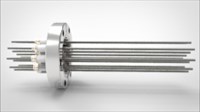 FA12278-02 Ввод вакуумный электрический 12 штырьковый на фланце CF2.75, 5 кВ, 28 А, диаметр штырька 0,094'', материал штырьков молибден, материал корпуса нержавеющая сталь 03512014052800948