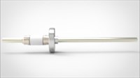 FA12348-03 Ввод вакуумный электрический 1 штырьковый на фланце CF1.33, 12 кВ, 56 А, диаметр штырька 0,25'', материал штырьков никель, материал корпуса нержавеющая сталь 0351011612560258