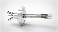 FA13184-02 Термопара типа J на фланце CF2.75(CF40), 5 пар, материал штырька железо-константан, материал корпуса нержавеющая сталь ,без ответной чаcти 0343014058