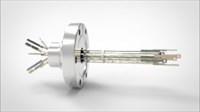 FA13184-04 Термопара типа E на фланце CF2.75(CF40), 5 пар, материал штырька хромель-константан, материал корпуса нержавеющая сталь ,без ответной чаcти 0344014058