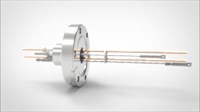 FA13496-03 Термопарный вакуумный ввод типа C на фланце CF2.75(CF40), 1 пара, диаметр штырька 0.094', 5 кВ, 55 А, материал штырька вольфрам-рений, материал корпуса нержавеющая сталь FA13496-03